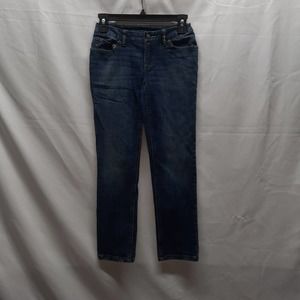 Ralph Lauren Girls Skinny medium wash denim jeans 10